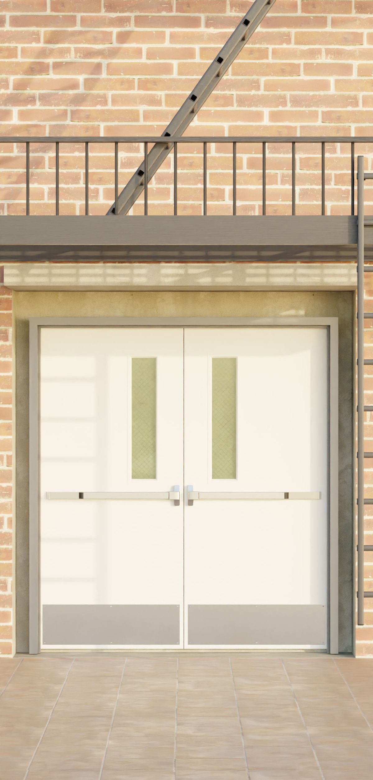 Staircase Fire Door