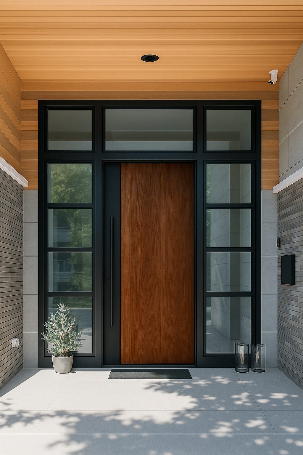 Kosavi Main Door with Panels